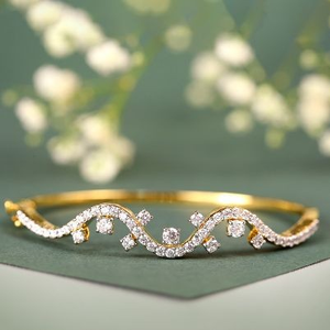 14K Gold Work Wear Diamond Bracelet JBRC08