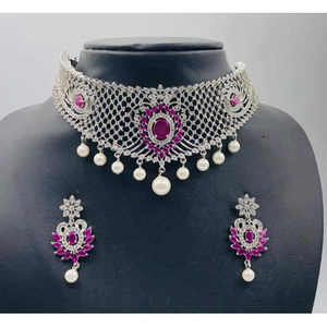 92.5 chokar diamond necklace
