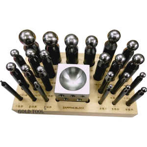 Dapping Set With Wooden & Domming Set