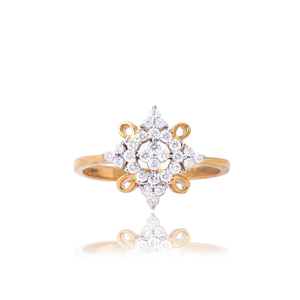 916 gold Elegance Diamond ring