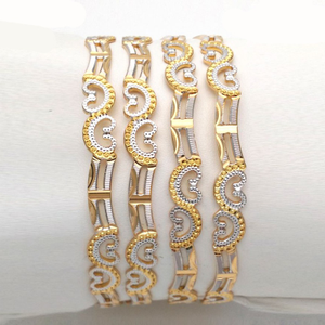 Gold Hallmark CNC bangle - CP556