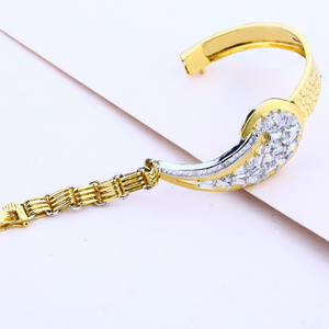 Ladies gold italian bracelet-lib27