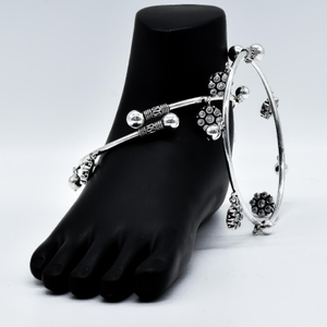 925 silver antique sandal payal