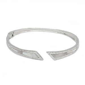925 sterling silver kada bracelet mga - brs23