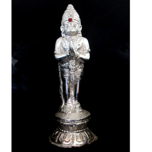 Metal shree hanumanji statue unbreakable &amp