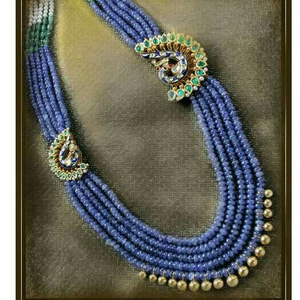 Fancy Gemstone Necklace (Multi Beads)