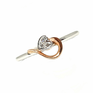 18k gold real diamond ring mga - rdr0021