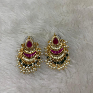 Colorful Traditional Wedding Earrings