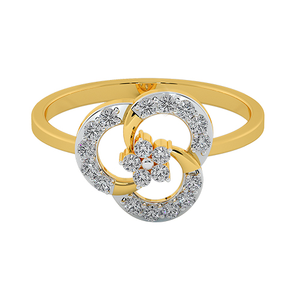 RIPPLE OF SPARKLE RING