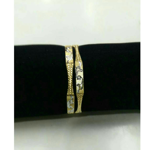 Machine Cut 916 Gold Bangles