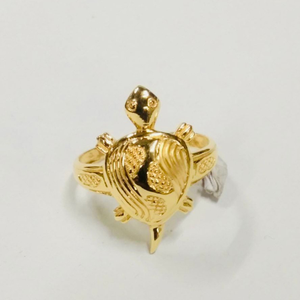 Gold handmade ring