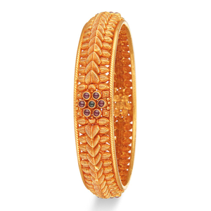 Floral Gold Women Bangle