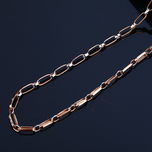 Mens rose gold 18k chain-rmc07