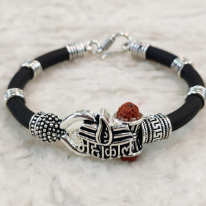 silver gents bracelet RH-GB237