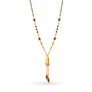 Gold Yellow Handmade Design Mangalsutra