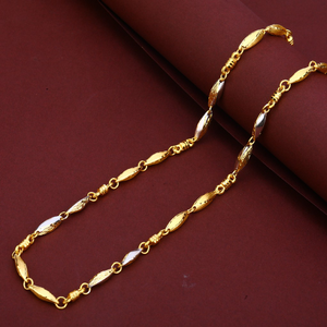 Mens 22K Gold Italian Turkey Chain-MTC87