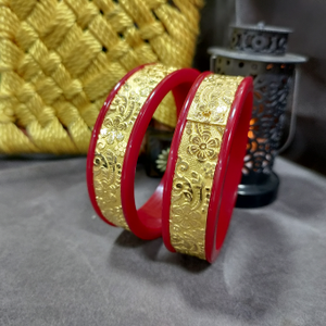 22kt 2PIS CHAPAI GOLD CHUDI