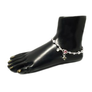 Designer Silver Anklet Payal MGA - PLS0323