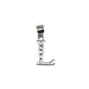 925 Sterling Silver Alphabet (Letter L) Penda