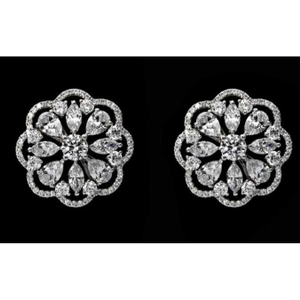 Flower Design Diamond Tops