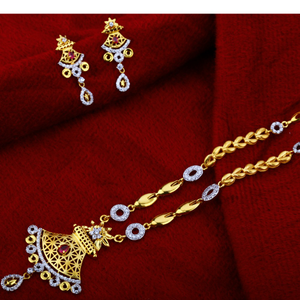 916 Gold  Classic  Chain Necklace   CN03