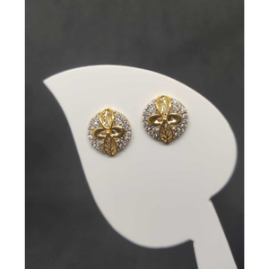 22K Ladies Round Earring