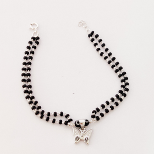 925 silver hand mangalsutra bracelet