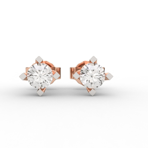 Shimmer Shine Solitaire Earrings