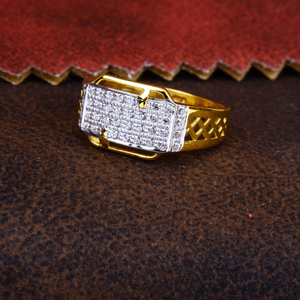 gold with bold diamond Ring 153