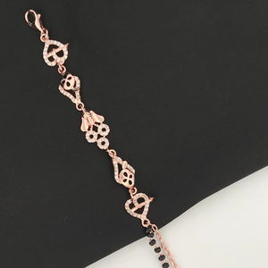 925 Silver Mangalsutra Bracelet