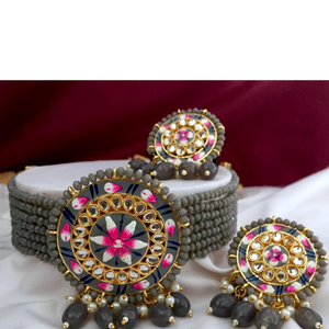 New Antique design Artificial Necklace set 