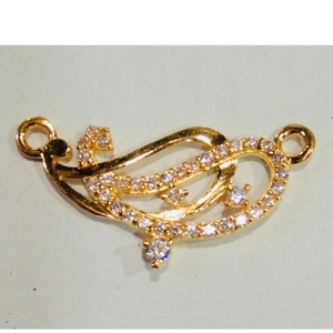 22 kt gold fancy cz pendants
