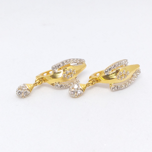 Gold 18k Diamond Fancy Latkan Kadi