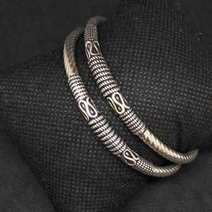 925 sterling silver oxides ladies bracelet