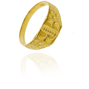 Elegant gents casting ring