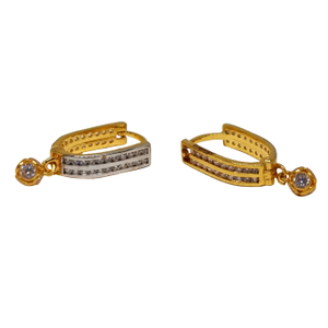 18K Gold Fancy Earrings MGA - BLG0617