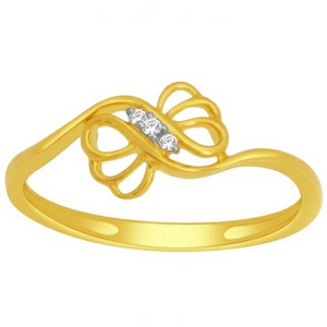 18k gold real diamond ring mga - rdr0040