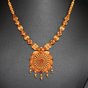 916 Gold Trending Necklace 23R96