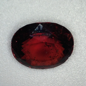 2.23ct oval orange sapphire