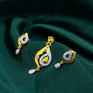 22k Fancy Fancy Pendant Set