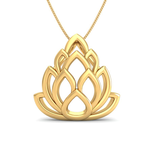 22K Gold Fine Design Pendant BPDP054