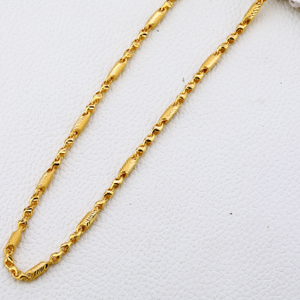 22CT Gold Mens Classic Choco Chain MCH265