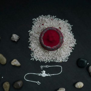 Silver Unique Rakhi