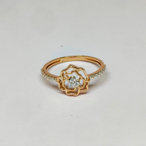 18KT Rose Gold Fancy Ring KOR37