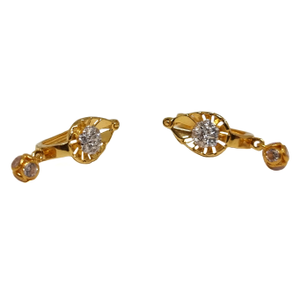 18K Gold Modern Earrings MGA - BLG0619