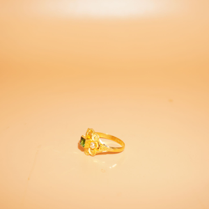 916 Gold Lightweight Fancy Rings 240R59