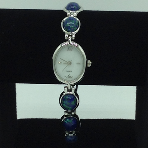 Natural Lapis Lazuli&nbsp;Oval Designer&nbsp;Watch&nbsp;J