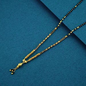 22K 916 SINGAL LINE FANCY MANGALSUTRA