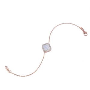 18k gold lab grown diamond trending bracelet