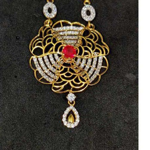 18k Ladies Exclusive Fancy Set S-58003